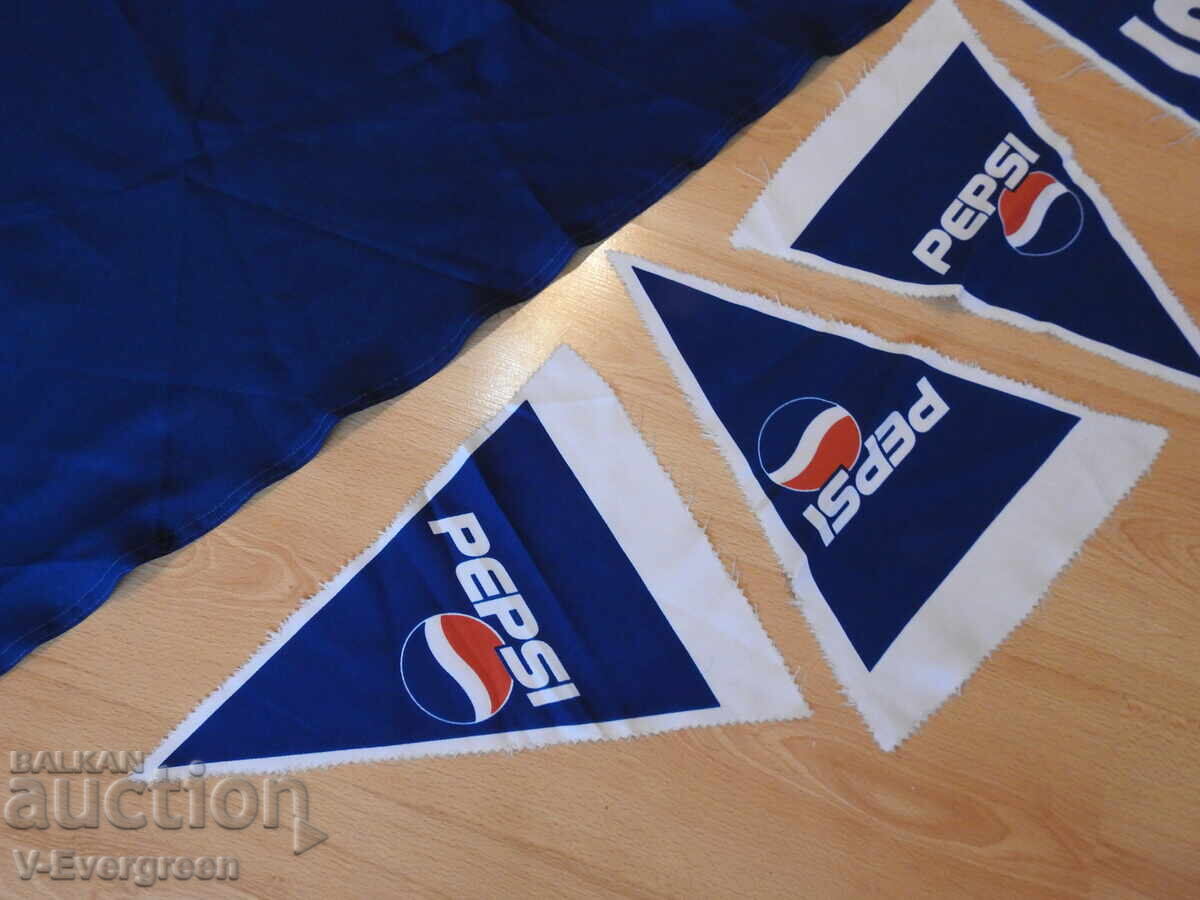 Стари рекламни текстилни покривки на Пепси Pepsi - 6