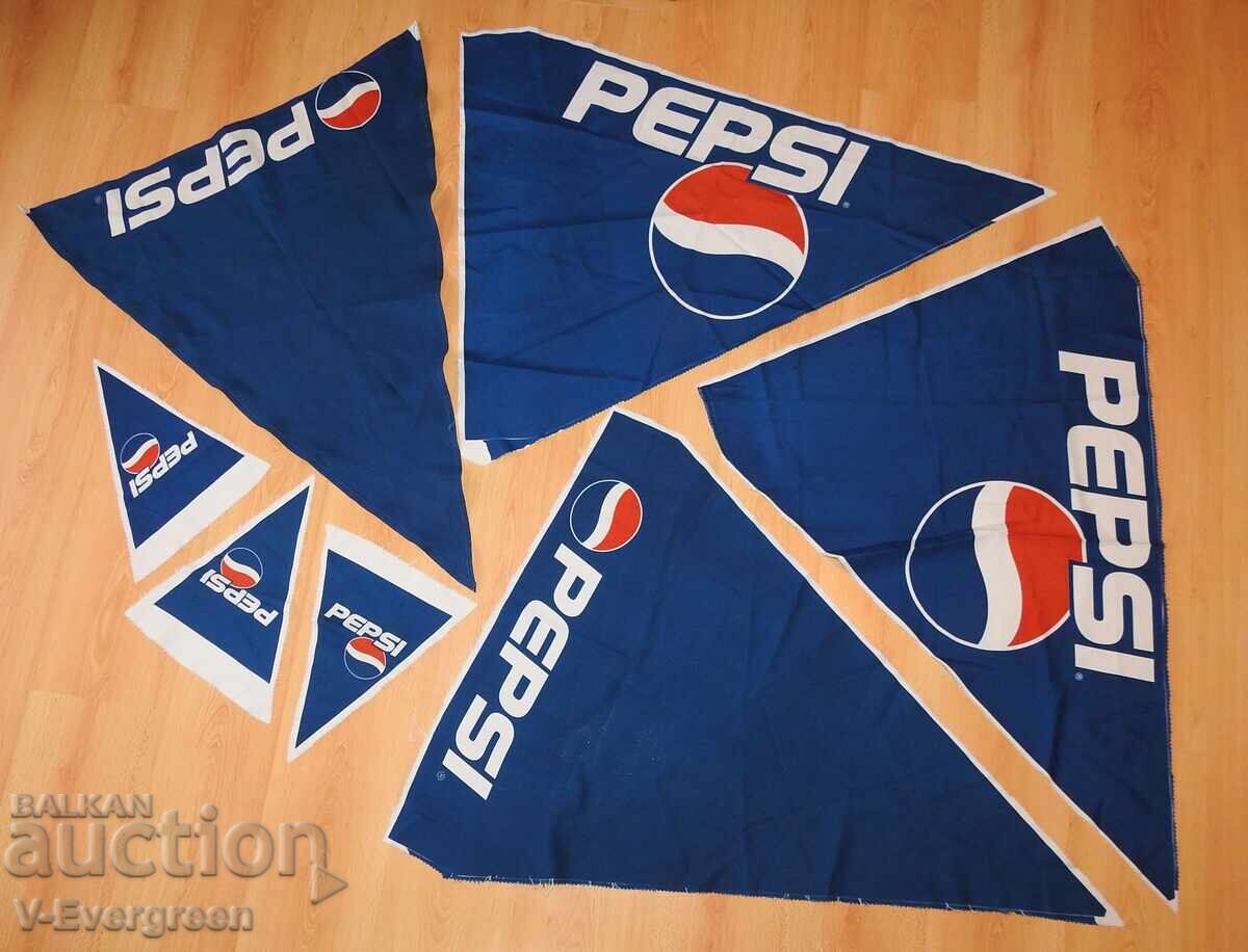 Стари рекламни текстилни покривки на Пепси Pepsi