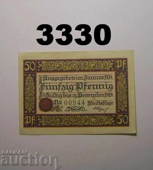 Rottweil a. N. 50 pfennig 1918 Germania