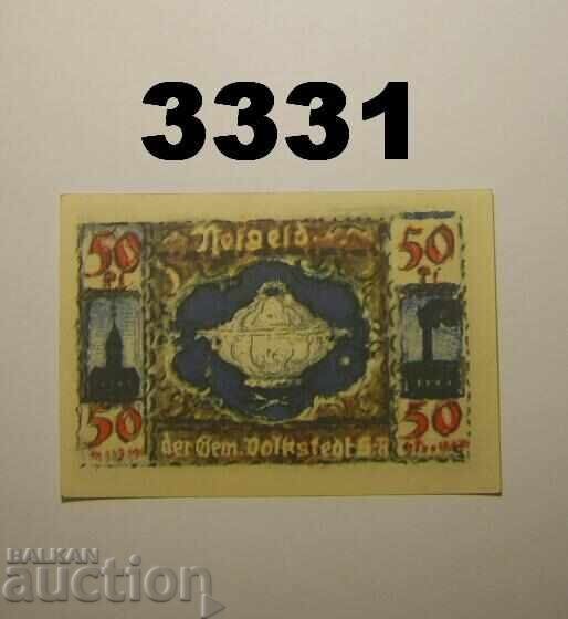 Volkstedt 50 pfennig 1921 Γερμανία με τιμή € 1.40 | 2.74 BGN