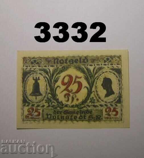 Volkstedt 25 pfennig 1921 Германия с цена € 1.40 | 2.74 лв.