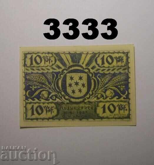 Volkstedt 10 pfennig 1921 Germany