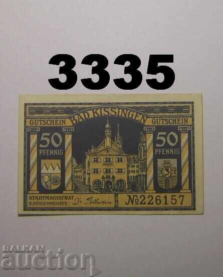 Bad Kissingen 50 pfennig 1920 Германия с цена € 1.00 | 1.96 лв.