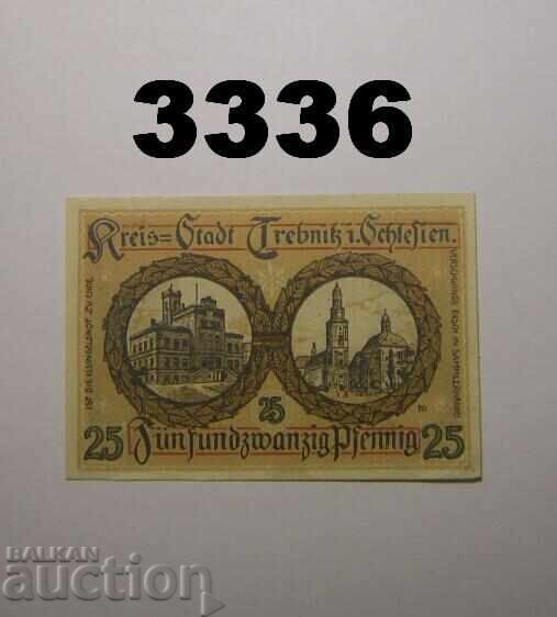 Trebnitz 25 pfennig 1918 Γερμανία με τιμή € 1.50 | 2.93 BGN