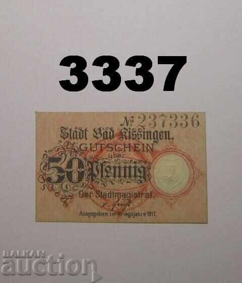 Bad Kissingen 50 pfennig 1917 Германия