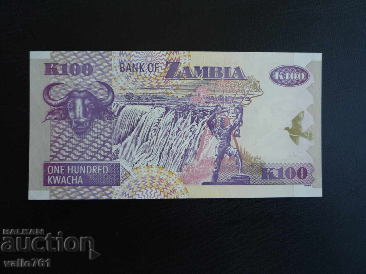 ЗАМБИЯ  100  КВАЧА  2003  НОВА UNC с цена € 2.00 | 3.91 лв.