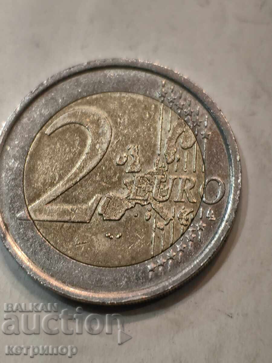 2 Ευρώ Ιταλία 2005 διμεταλλικό με τιμή € 4.00 | 7.82 BGN