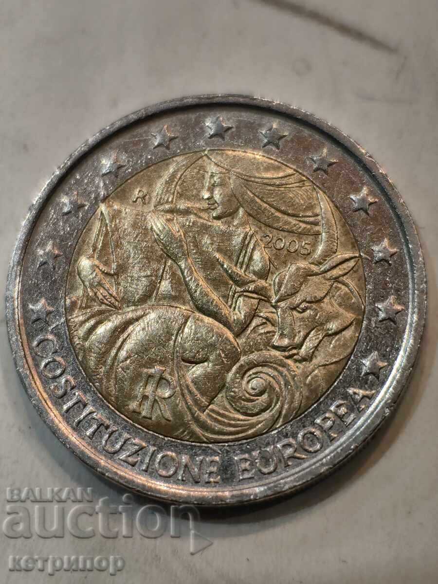2 Ευρώ Ιταλία 2005 διμεταλλικό