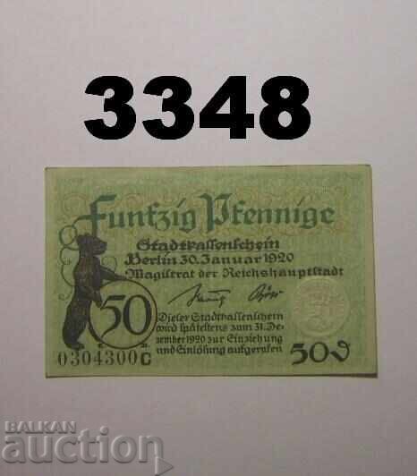 Berlin 50 pfennig 1920 Germany