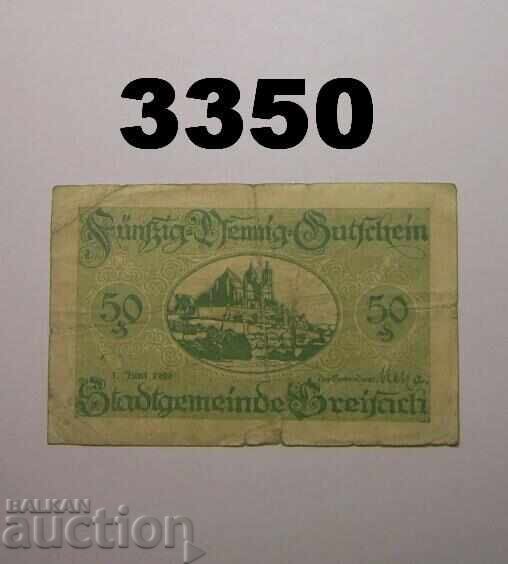 Breisach 50 pfennig 1920 Γερμανία