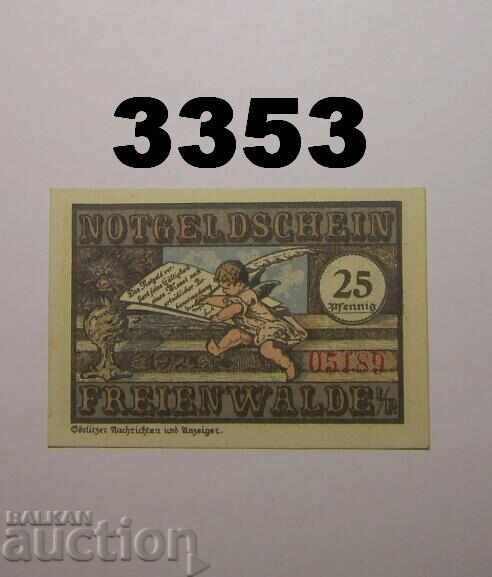 Freienwalde 25 pfennig 1921 Германия с цена € 1.00 | 1.96 лв.