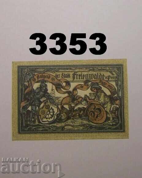 Freienwalde 25 pfennig 1921 Германия