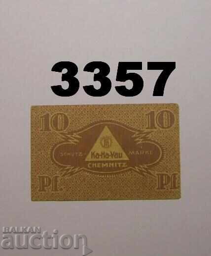 Chemnitz Kolonialwaren-Handels-Verein 10 pfennig με τιμή € 1.00 | 1.96 BGN