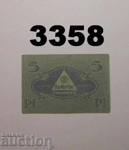 Chemnitz Kolonialwaren-Handels-Verein 5 pfennig με τιμή € 0.50 | 0.98 BGN