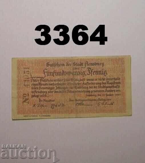 Φλένσμπουργκ 25 πφέννιχ 1920 Γερμανία
