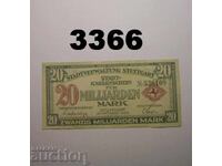Stuttgart 20 miliarde mărci 1923 Germania