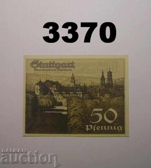 Στουτγκάρδη 50 φενίχ 1921 Γερμανία με τιμή € 1.40 | 2.74 BGN