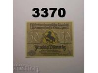 Στουτγκάρδη 50 φενίχ 1921 Γερμανία