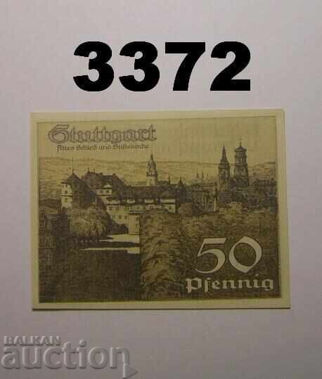 Στουτγκάρδη 50 φενίχ 1921 Γερμανία με τιμή € 1.40 | 2.74 BGN