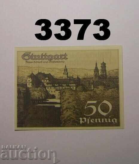 Stuttgart 50 pfennig 1921 Германия с цена € 1.40 | 2.74 лв.