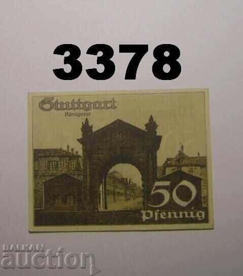 Stuttgart 50 pfennig 1921 Germany with price € 1.00 | 1.96 BGN