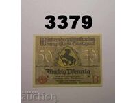 Στουτγκάρδη 50 φενίχ 1921 Γερμανία