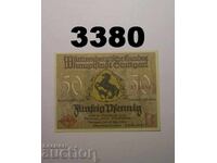 Στουτγκάρδη 50 φενίχ 1921 Γερμανία