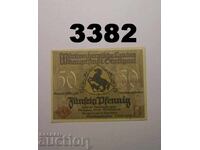 Στουτγκάρδη 50 φενίχ 1921 Γερμανία