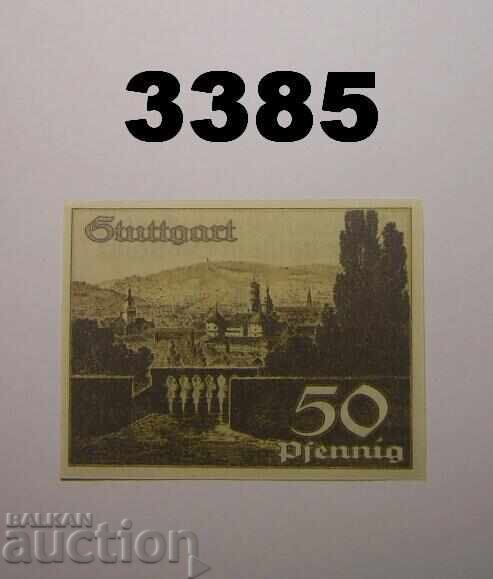 Στουτγκάρδη 50 φενίχ 1921 Γερμανία με τιμή € 1.00 | 1.96 BGN