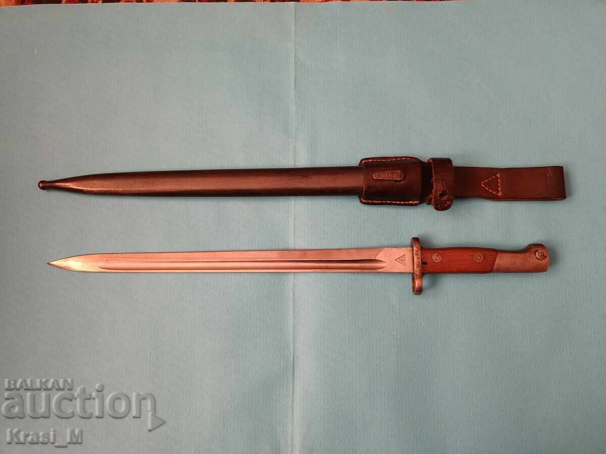 Licitație Baionetă cu teacă pentru Mauser sârbesc, M24, VTZ