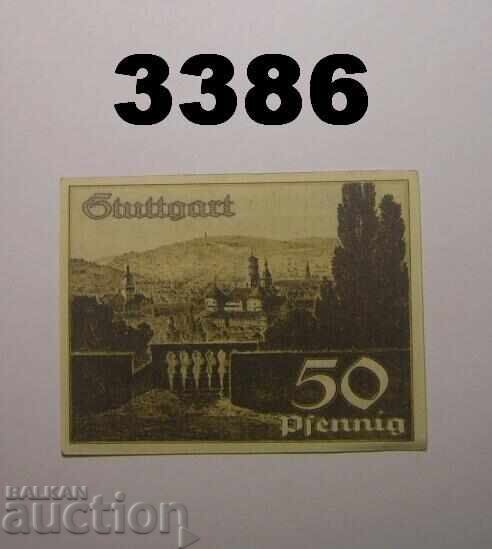 Στουτγκάρδη 50 φενίχ 1921 Γερμανία με τιμή € 1.00 | 1.96 BGN