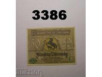 Στουτγκάρδη 50 φενίχ 1921 Γερμανία