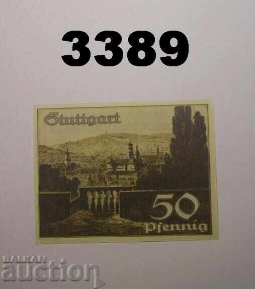 Stuttgart 50 pfennig 1921 Germania cu preț € 1.40 | 2.74 BGN