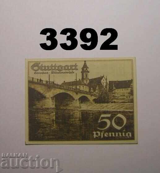 Στουτγκάρδη 50 φενίχ 1921 Γερμανία με τιμή € 1.00 | 1.96 BGN