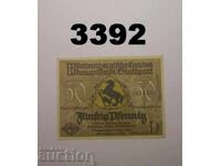Στουτγκάρδη 50 φενίχ 1921 Γερμανία