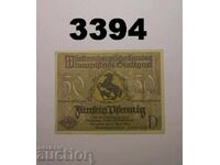 Stuttgart 50 pfennig 1921 Germany