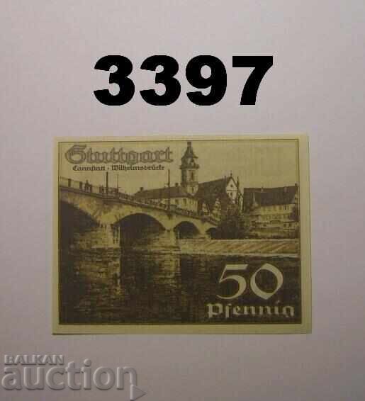 Stuttgart 50 pfennig 1921 Germania cu preț € 1.40 | 2.74 BGN