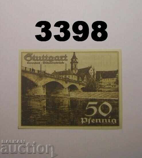 Stuttgart 50 pfennig 1921 Germania cu preț € 1.40 | 2.74 BGN