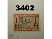 Stuttgart King's Dragoon 1 mark 1921