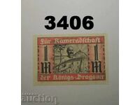 Stuttgart Königs-Dragoner 1 mark 1921