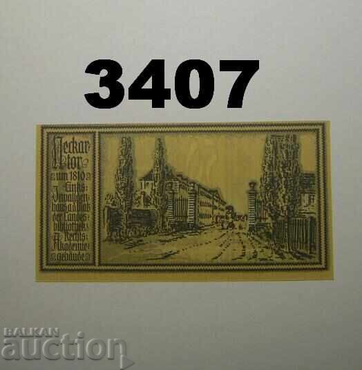 Stuttgart 50 pfennig 1922 Германия