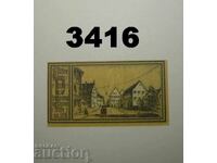 Stuttgart 50 pfennig 1922 Германия