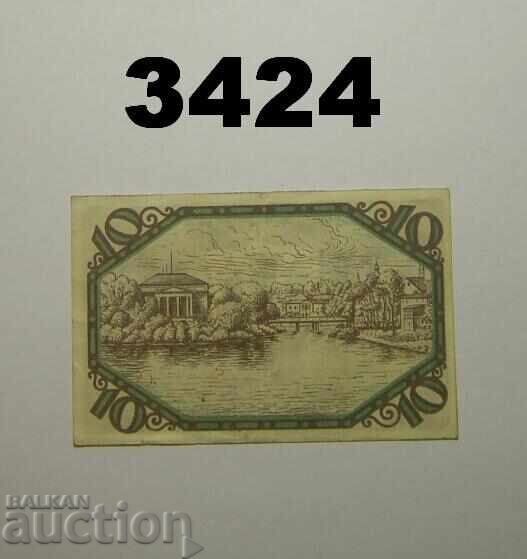 Guben 10 pfennig 1920 Germania cu preț € 1.00 | 1.96 BGN