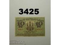 Guben 10 pfennig 1920 Γερμανία