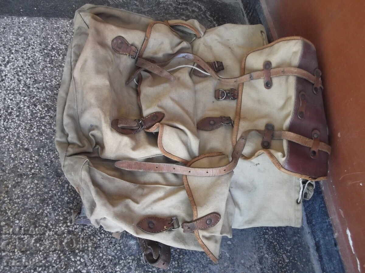 Livrarea Rucsac turistic din pânză vechi - 1