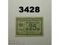 Göttingen 25 pfennig 1917 Germany