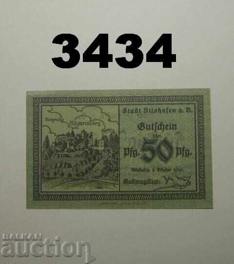 Vilshofen 50 pfennig 1920 Γερμανία με τιμή € 1.00 | 1.96 BGN