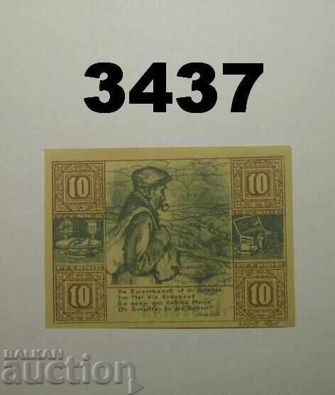 Birkenfeld 10 πεννίγια 1921 Γερμανία με τιμή € 1.00 | 1.96 BGN