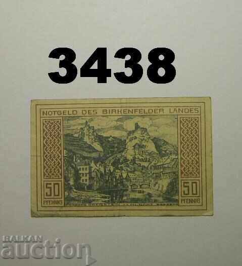 Birkenfeld 50 pfennig 1921 Германия с цена € 0.50 | 0.98 лв.