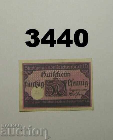 Reichenbach 50 pfennig 1919 Γερμανία